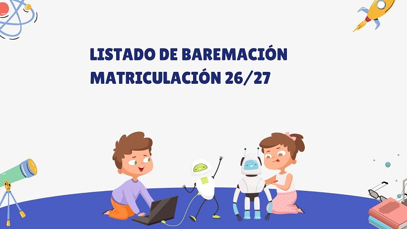 baremacion 26/27